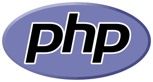 PHP logo representing PHP application development services offered by Geega Technologies for creating dynamic and scalable web solutions.