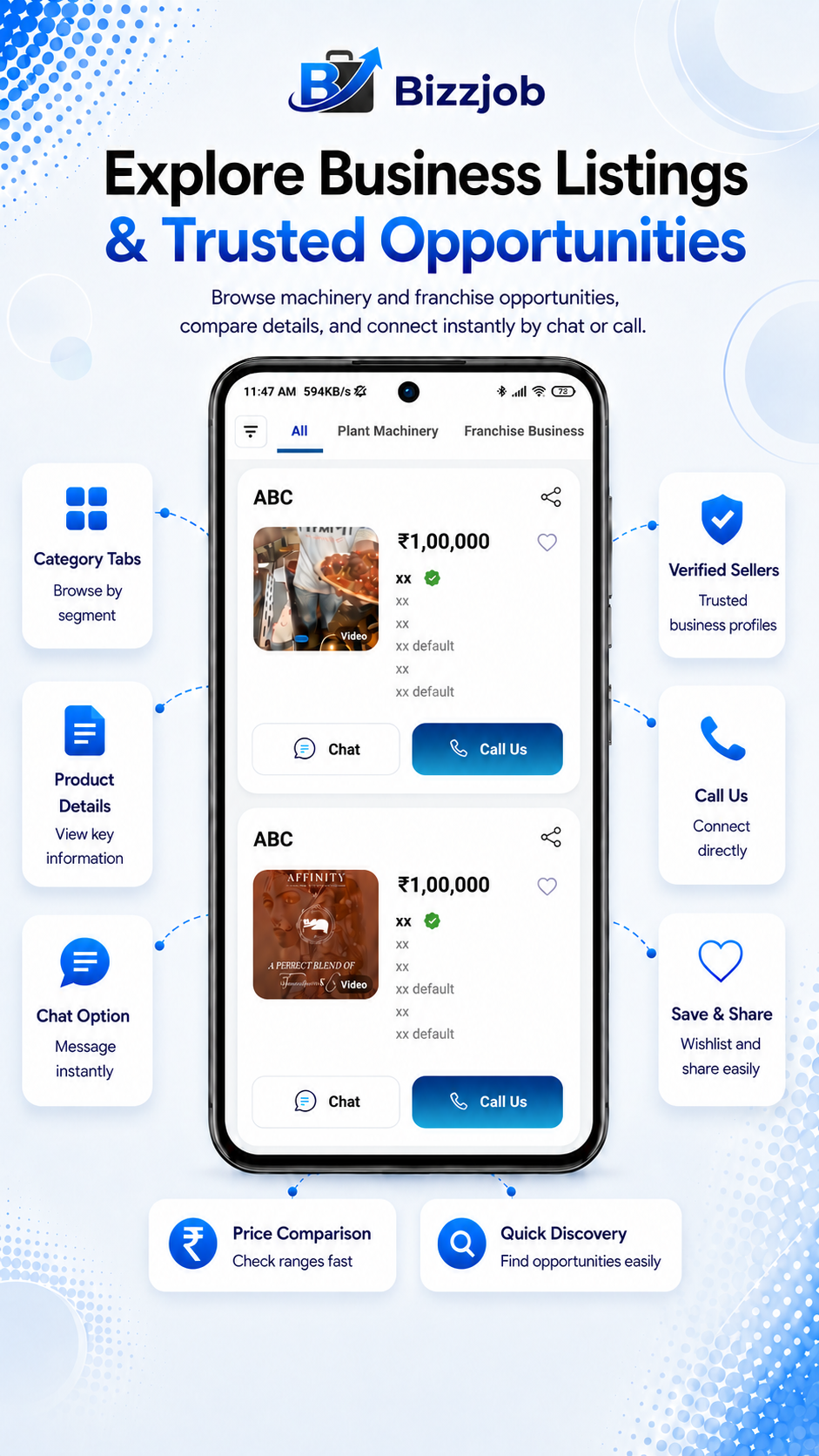 Listing page