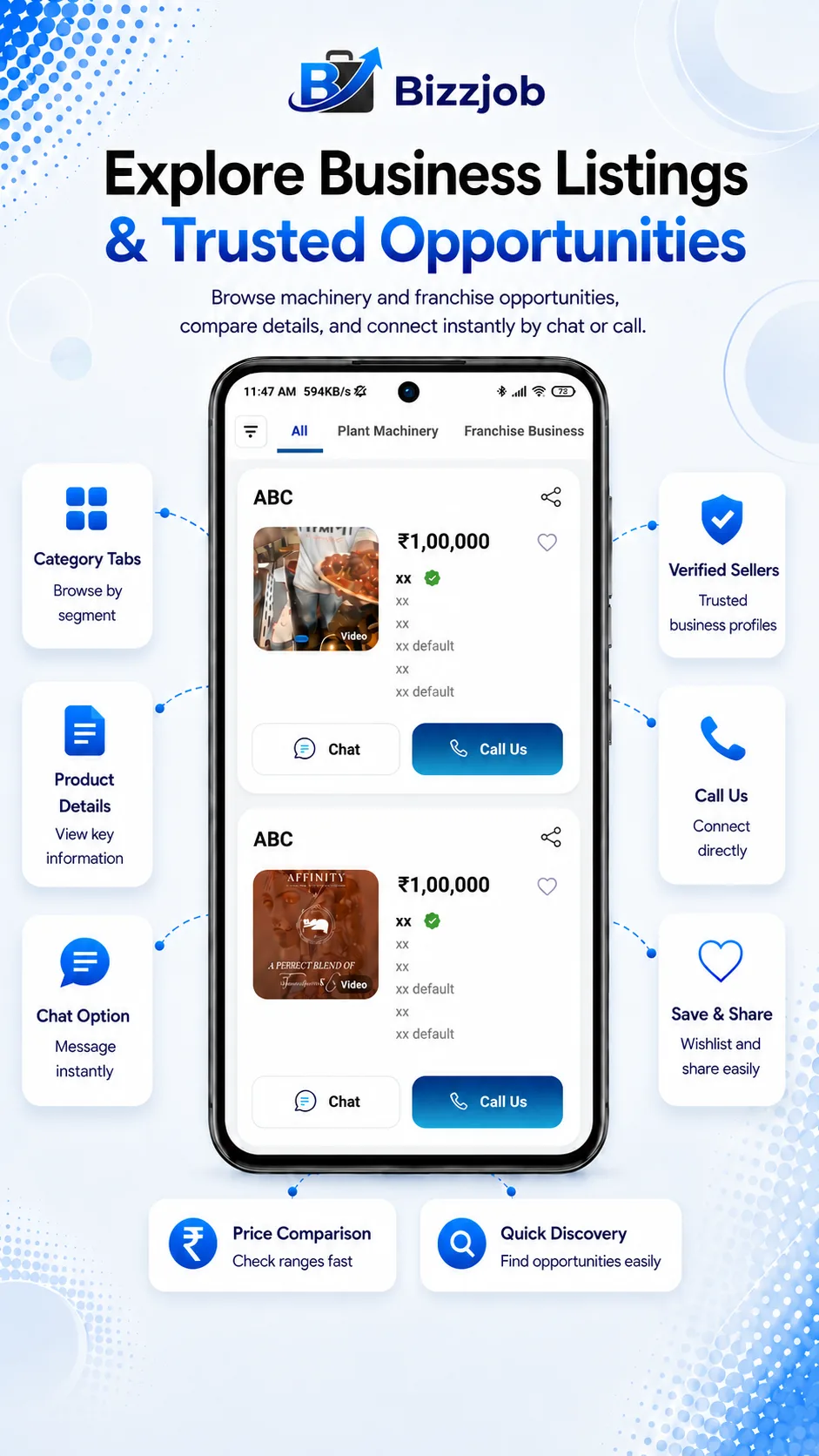Listing page