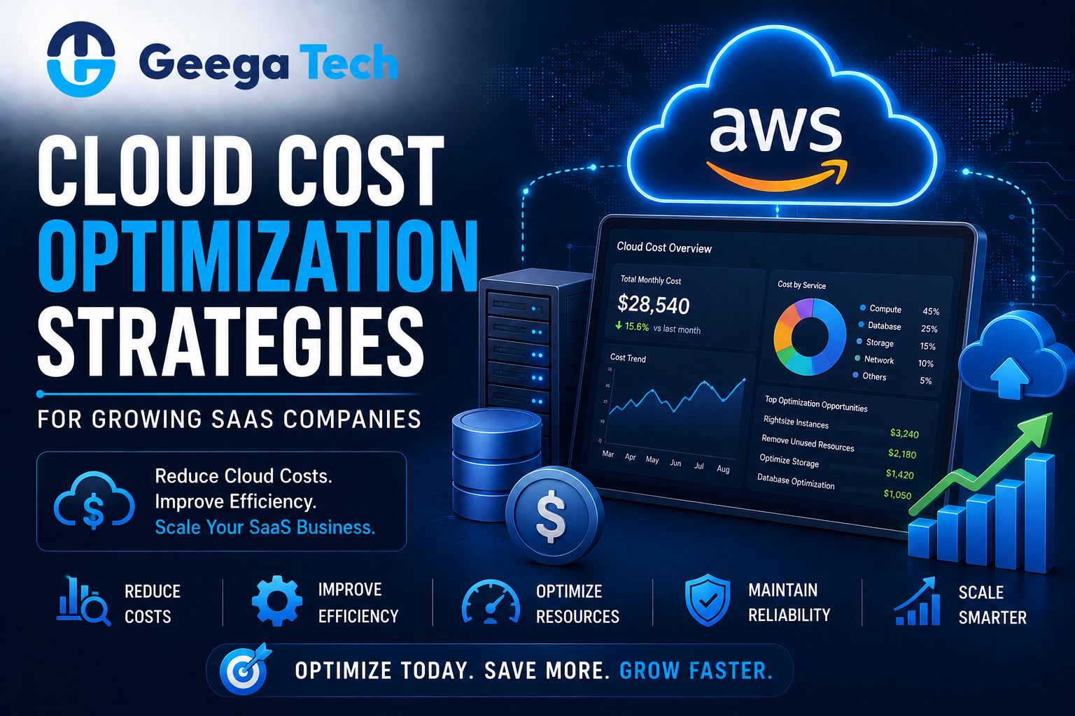 Cloud cost optimization strategies for growing SaaS companies