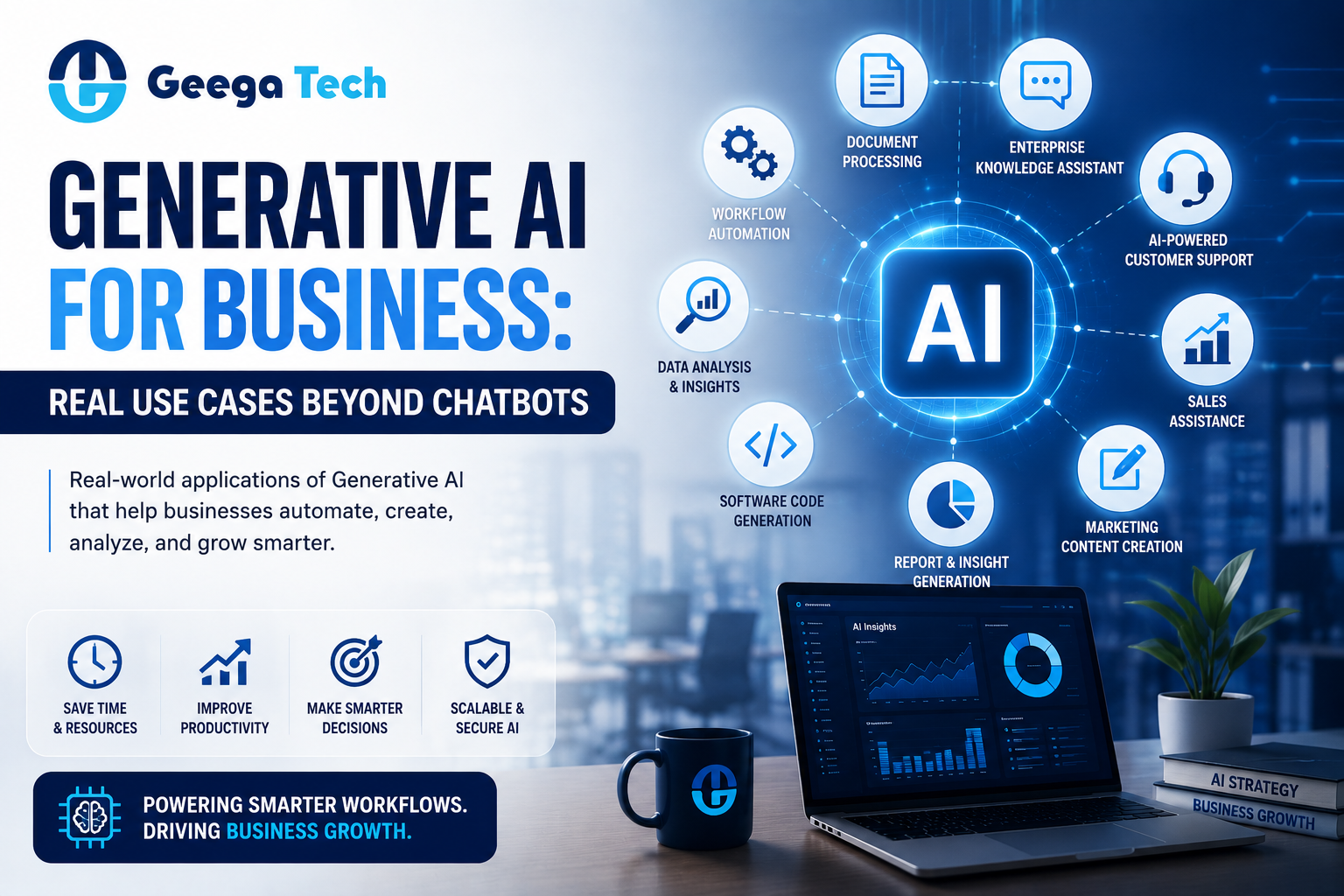 Generative AI for business use cases beyond chatbots in 2026