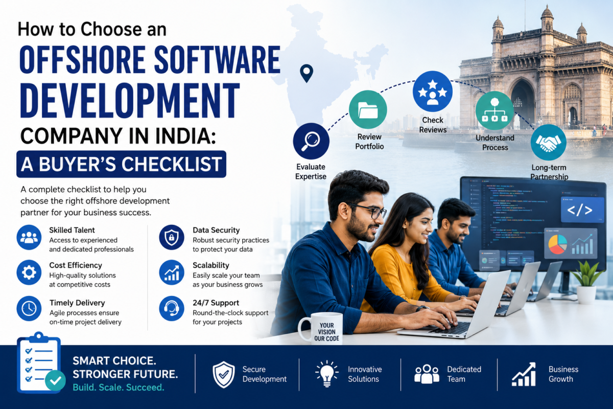 How to Choose an Offshore Software Development Company in India – Complete Buyer's Checklist for Businesses in 2026